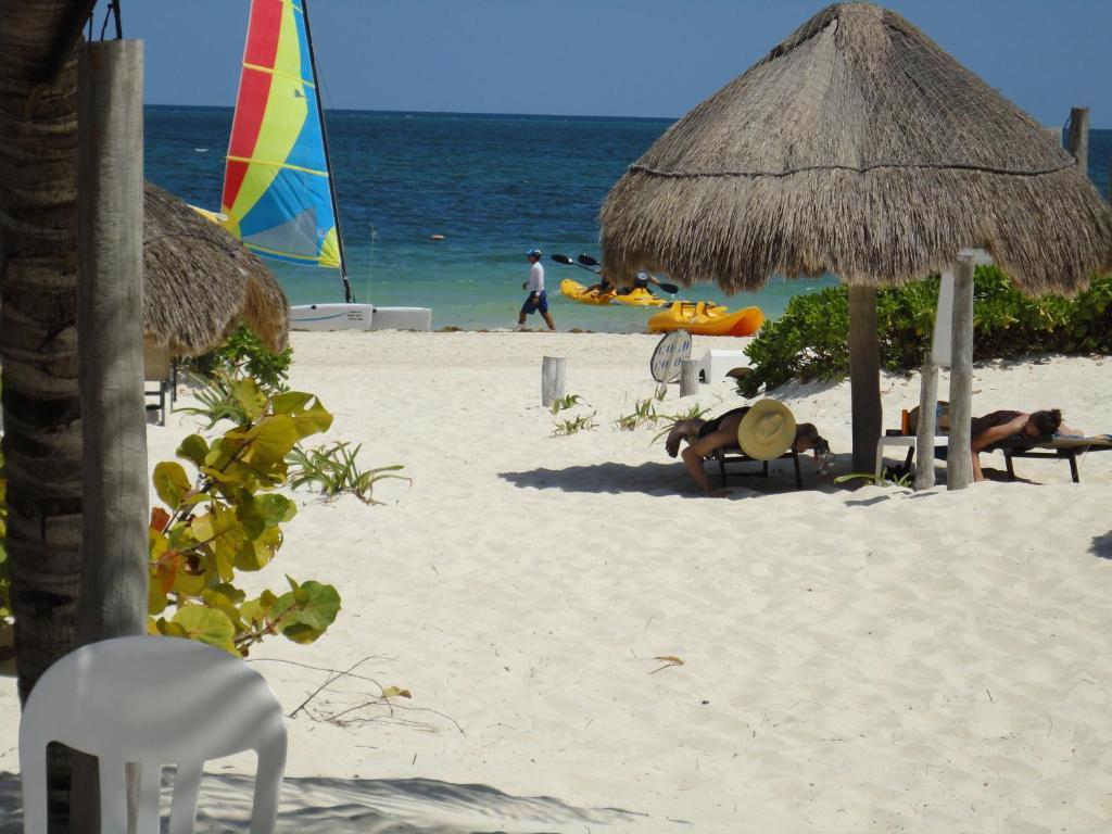 Acamaya Reef Cabanas Puerto Morelos Bagian luar foto