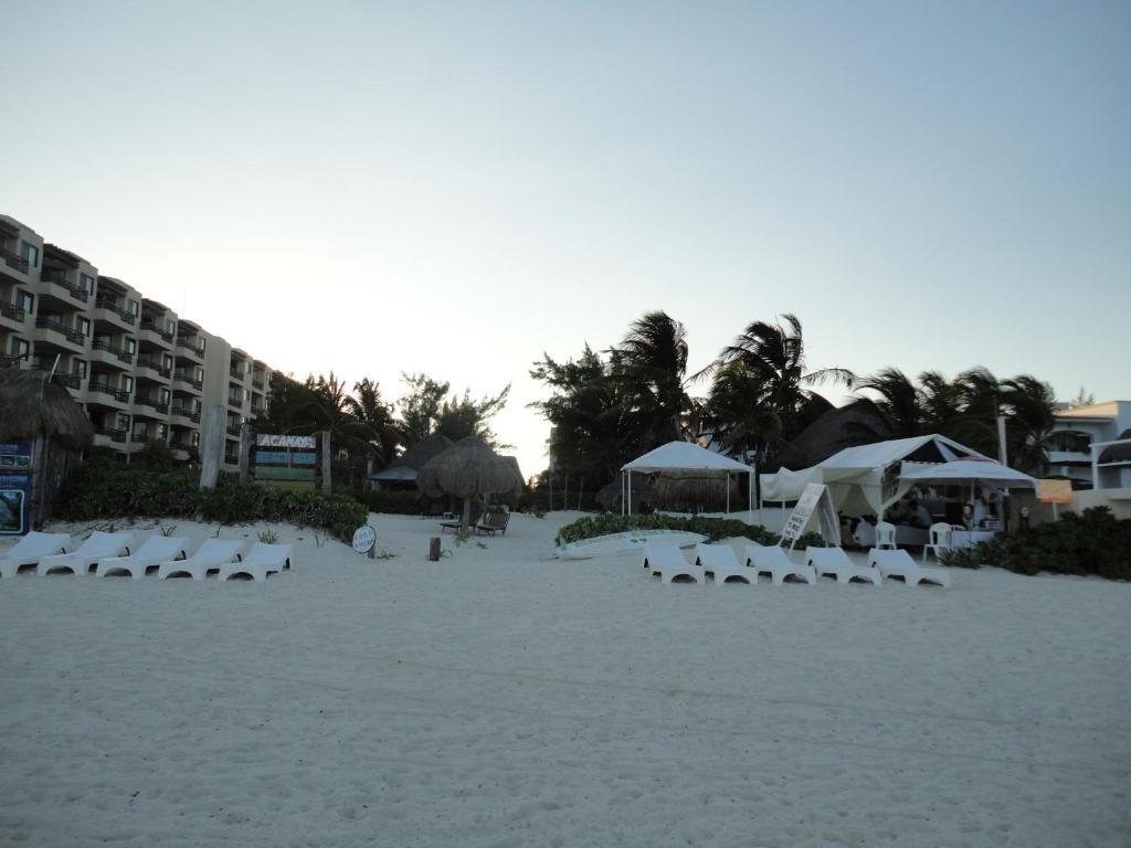 Acamaya Reef Cabanas Puerto Morelos Bagian luar foto